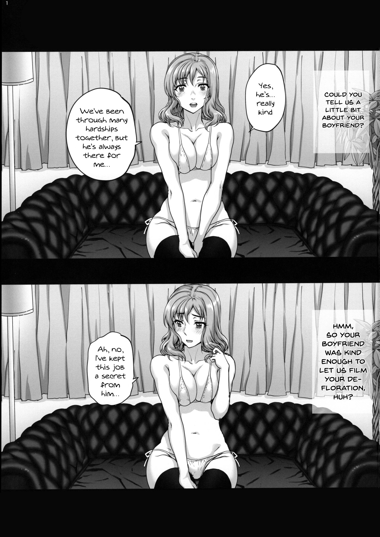 Hentai Manga Comic-Keep This A Secret From My Boyfriend 2 - I Had... Raw Group Sex-Read-2
